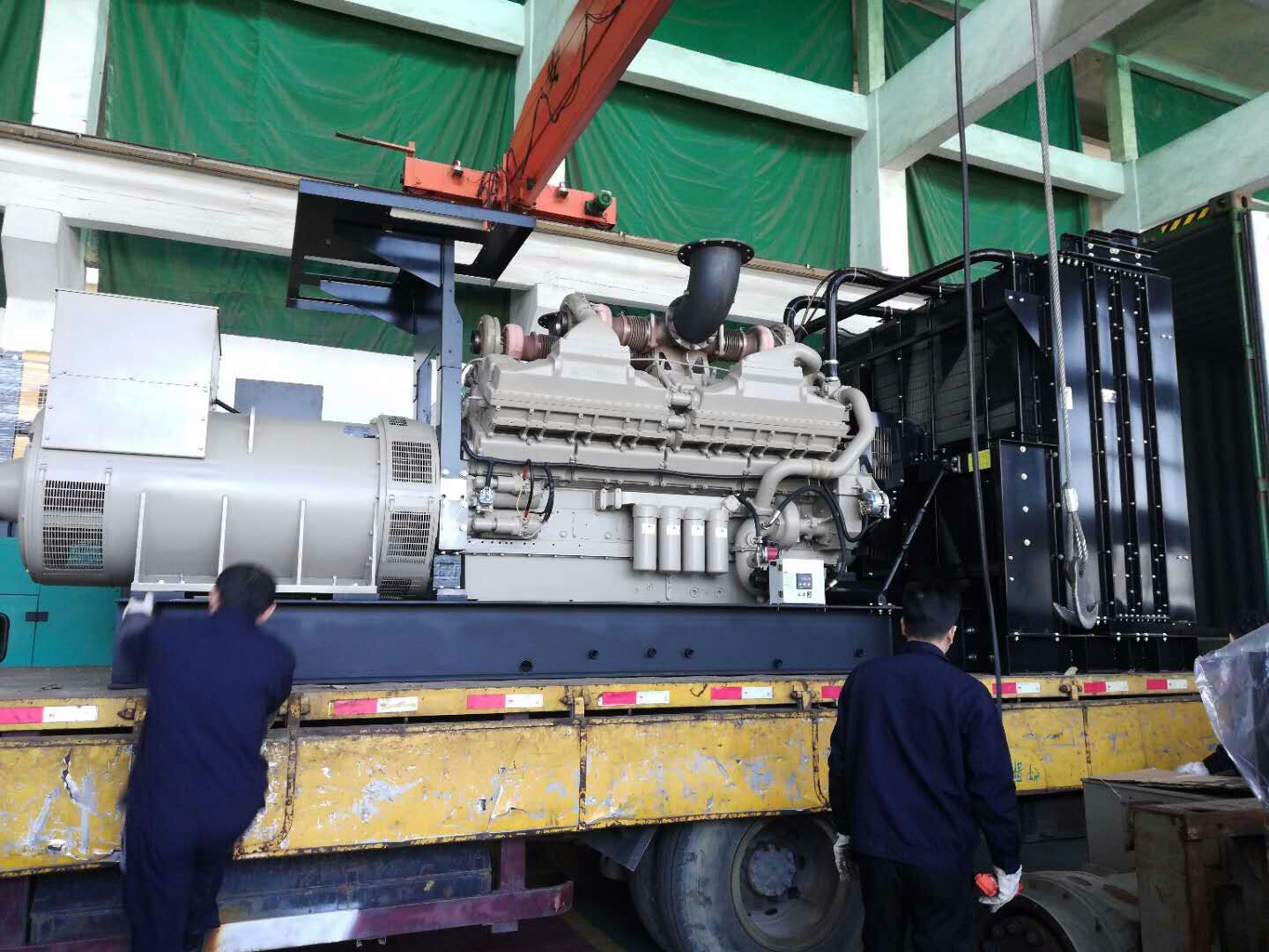 2000Kva Diesel Generator Powered by Cummins QSK60-G4 with Stamford  alternator export to Chile.